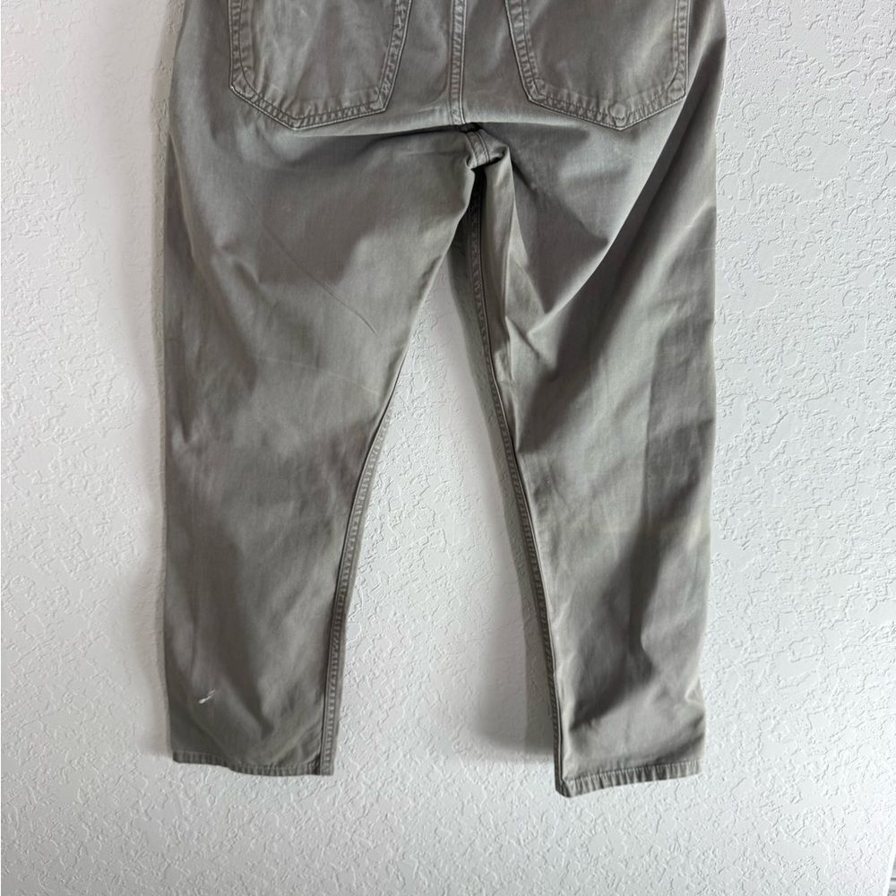 Rag & Bone Standard Issue Fit 2 Slim Leg Jeans Distressed Pants Khaki Gray - Picture 5 of 11